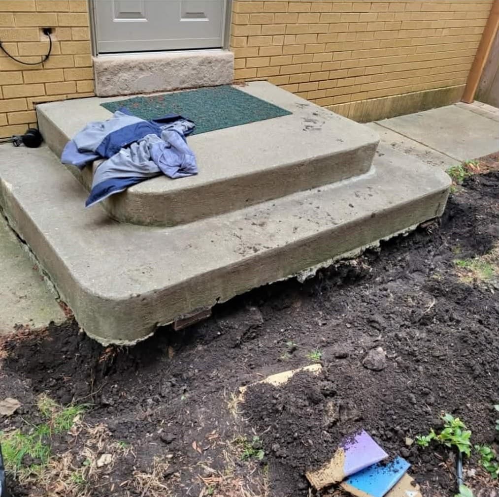 Hole and Area Dug Out